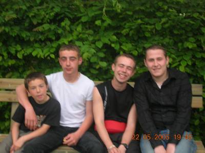 les 4 gars de ma famille